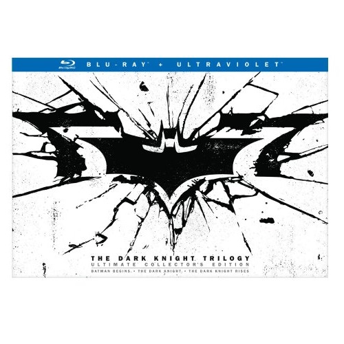 The Dark Knight Trilogy: Ultimate Collector's Edition (Batman Begins / The Dark Knight / The Dark Knight Rises) [Blu-ray], o nly $27.99 