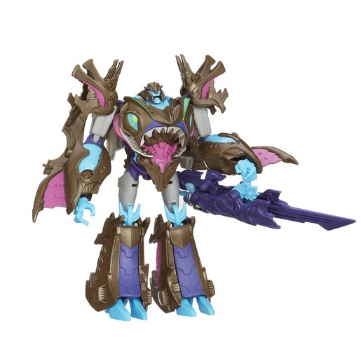 Transformers Prime Beast Hunters Voyager Class Sharkticon Megatron Figure $14.87 