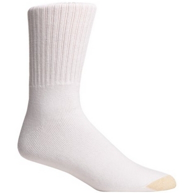 史低价！Gold Toe男士运动袜6双装 自动折扣后仅售 $5.99
