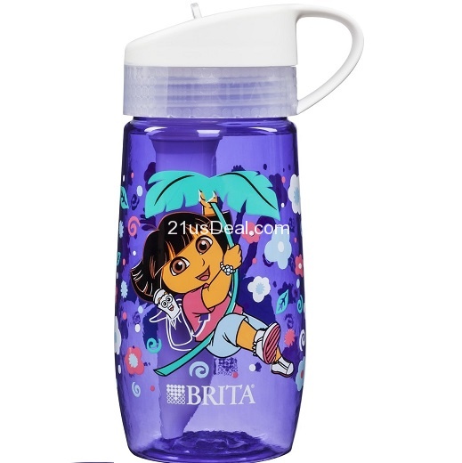 Brita Hard Sided Water Filter Bottle for Kids, only $8.21