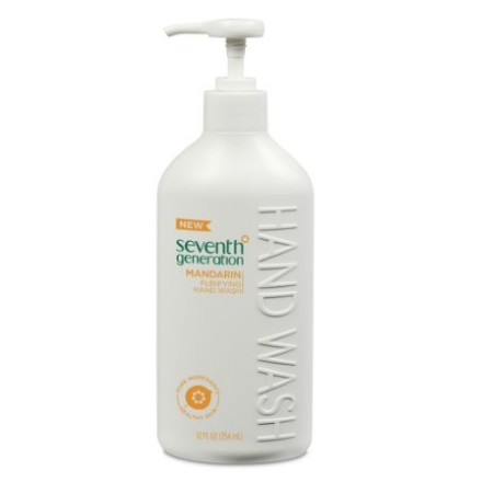 Seventh Generation Purifying Hand Wash, 12 Ounce (Pack of 3) $7.41