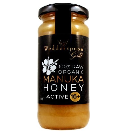 Wedderspoon Gold Raw Organic Manuka Honey Active 16+ 325g/11.5oz  $29.99