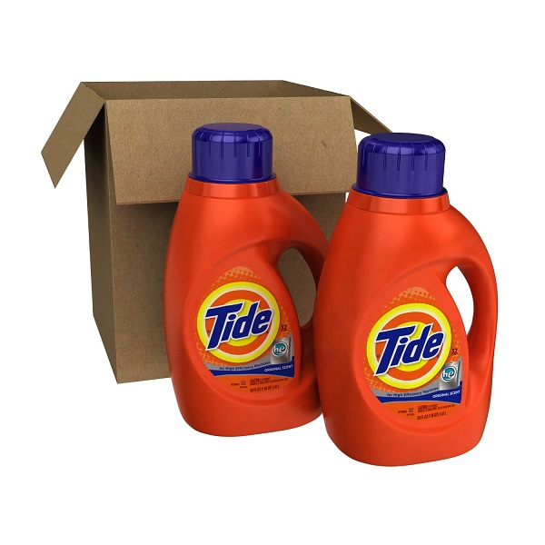 Tide Laundry Detergent, 50 Ounce (Pack of 2) , only $7.18