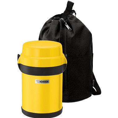 Zojirushi SL-JAE14YF Mr Bento Stainless Lunch Jar, Lemon Yellow, only $38.56, free shipping