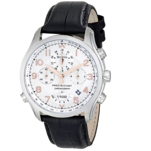 Bulova Men's 96B182 Precisionist Chronograph Stainless Steel Watch, only $175.83, free shipping