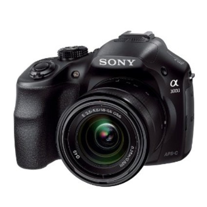 史低！Sony 索尼 A3000 2010萬像素無反相機+18-55mm鏡頭，原價$398，現僅$245.00免運費
