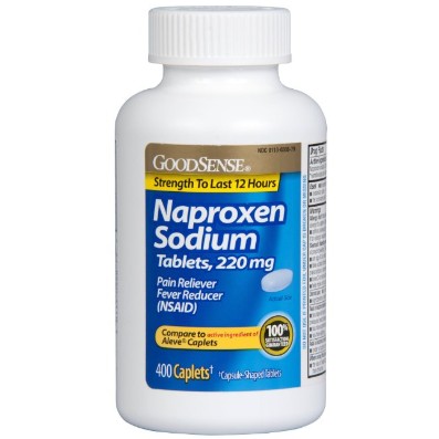 Good Sense Naproxen Sodium Caplets, 220 mg, 400 Count $10.82+free shipping