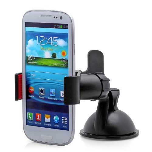 Aduro GRIP CLIP Universal Dashboard Windshield Car Mount for Smart Phones $5.99