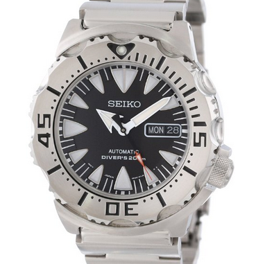 Seiko精工 新黑水鬼 SRP307 男士自動機械腕錶  原價$525.00  現特價只要$187.55(64%off) 包郵