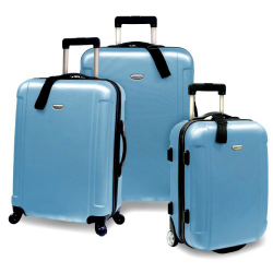 Traveler's Choice Freedom II - 3-Piece Hardside Spinner/Rolling Luggage Set $119.99
