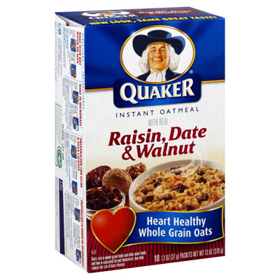 Save 20% on Select Quaker Oatmeal and Hot Cereals 