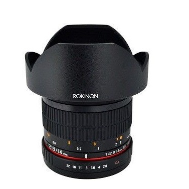 Rokinon FE14M-C 14mm F2.8 超广角镜头 (佳能) ，原价$449.00，现仅售$275.00，免运费