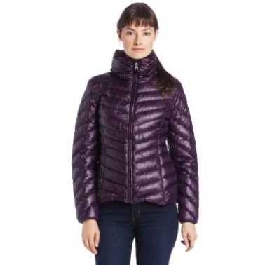 Jessica Simpson Women's Lace Overprint Puffer $68.85+free shipping