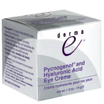 derma e - Pycnogenol & Hyaluronic Acid Eye Creme, .5 oz cream  $14.36 