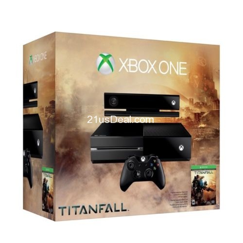 Microsoft Xbox One游戏机Titanfall套餐，现仅售$439.99，免运费。 