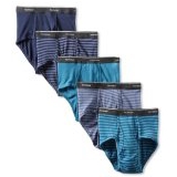 Fruit of the Loom Men's 5 Pack Stripe Solid Brief $13.49 FREE Shipping on orders over $49