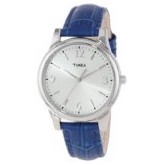 Timex Women's T2P093TN Dark Blue Croco Patterned Leather Strap Watch $16.11 FREE Shipping on orders over $49