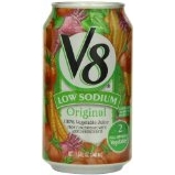V8 Juice果汁飲料11.5盎司24罐裝點coupon后$12.86