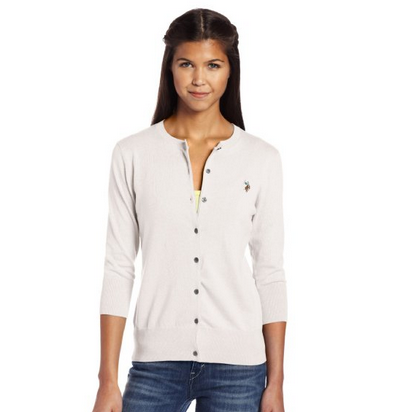 U.S. Polo Assn. Women's Solid Cardigan Sweater  $16.20(66%off)  