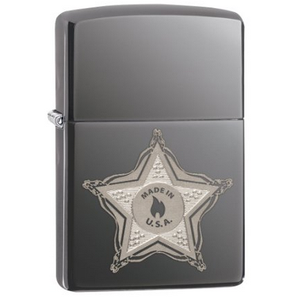 Zippo Skull Badge Pocket Lighter $19.55 (42%off) + Free Shipping 