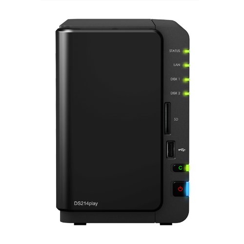 Synology America DiskStation 2-Bay Diskless Network Attached Storage (DS214play), $349.94, free shipping 