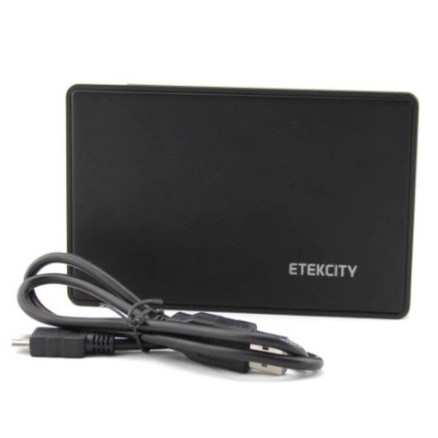Etekcity超薄sata串口usb2.0 2.5寸笔记本硬盘盒  $5.89