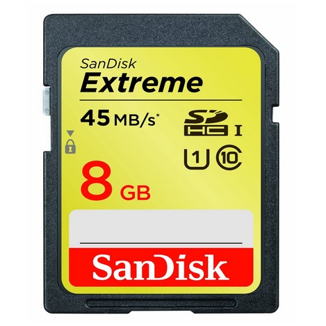 SanDisk閃迪Extreme 8GB 高速快閃記憶體卡  $9.67 免運費