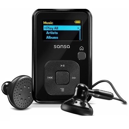 SanDisk SDMX18R-004GK-A57 Sansa Clip plus 4 GB MP3 Player,Factory Refurbished, only $19.79