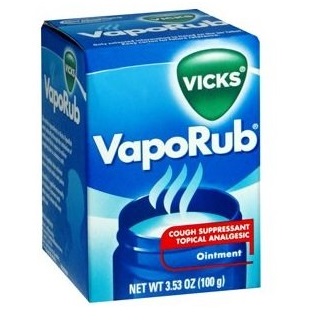 Vicks Vaporub Cough Suppressant Topical Analgesic Ointment 3.53 Oz, only $4.00 , free shipping