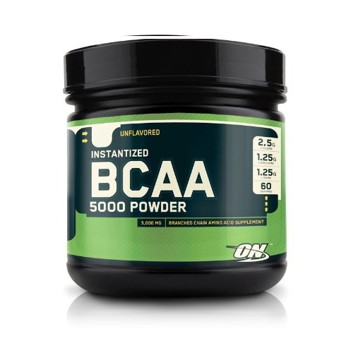 Optimum Nutrition Instantized BCAA 5000mg Powder, Unflavored, 345g, only $18.39
