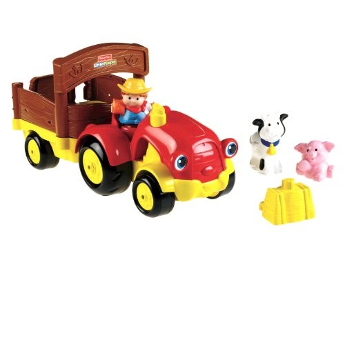 近完美評價！Fisher-Price費雪農場拖拉機玩具，原價$31.51，現僅售$17.69