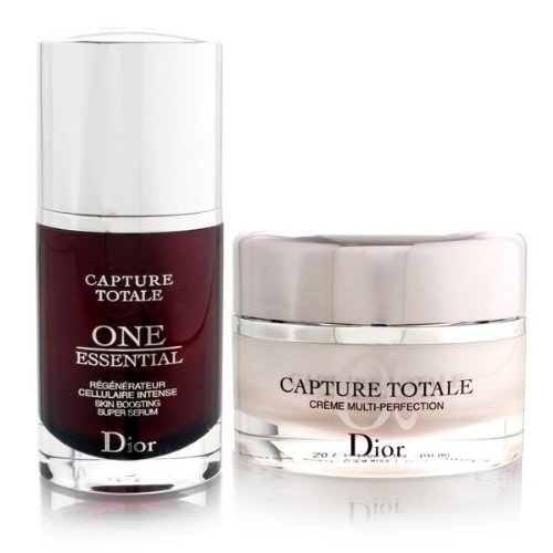 Christian Dior Capture Totale Skincare Essential Ritual Set 2 Piece Set Includes: 1.0 oz Capture Totale One Essential Skin Boosting Super Serum + 1.7 oz Capture Totale Multi-Perfection Creme, only $185.00, free shipping