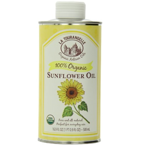 La Tourangelle Organic Sunflower Oil, 16.9-Ounce Tins (Pack of 3), only $16.55, free shipping