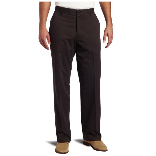 Dockers Men's Stain Defender Khaki D3 Classic Fit Flat Front Pant, only $18.59 