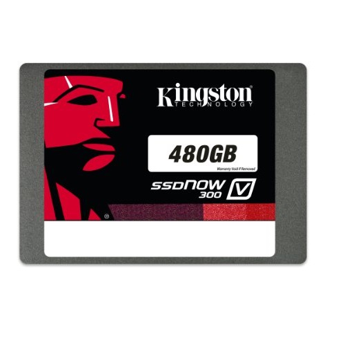 史低价！Kingston金士顿480GB SSDNow V300 SATA固态硬盘，带台式机适配器，原价$582.00，现仅售$174.99 ，免运费