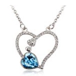 Austrian Crystal Heart Pendant Necklace, 18 Inches $7.95 FREE Shipping on orders over $49
