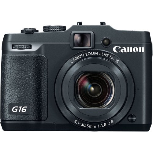 Canon PowerShot G16 12.1 MP CMOS Digital Camera with 5x Optical Zoom and 1080p Full-HD Video, only $399.00, free shipping