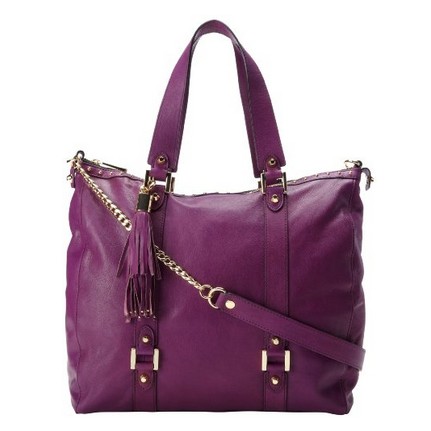 Juicy Couture Deveo Leather Collection Zip Top Cross Body Bag  $149.37 