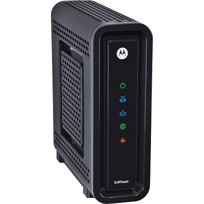 ARRIS / Motorola SB6121 SURFboard DOCSIS 3.0 Cable Modem - Retail Packaging, only $52.87, free shipping