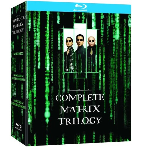 《The Matrix黑色帝國》電影三部曲，藍光光碟，原價$46.99，現僅售$19.99
