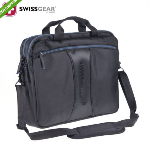 Wenger SwissGear Jett Double Slimcase Travel Carry-On Business Bag Tablet Laptop $15.99 FREE Shipping 