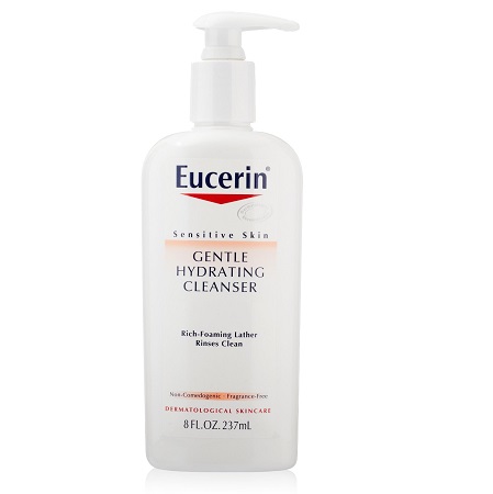 Eucerin Sensitive Skin Gentle Hydrating Cleanser, 8-Ounce Pump (Pack of 4), only $10.53 after clipping coupon