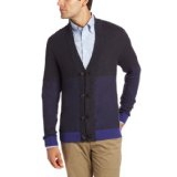 Perry Ellis Men's Color Block Cardigan Sweater $31.44 FREE Shipping on orders over $49