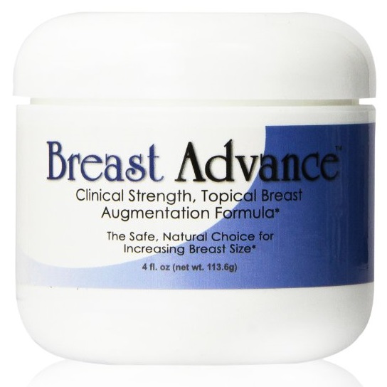 Breast Advance Natural Bust Enlargement/Enhancement Cream, 4 Fluid Ounce- 4oz, only $22.56