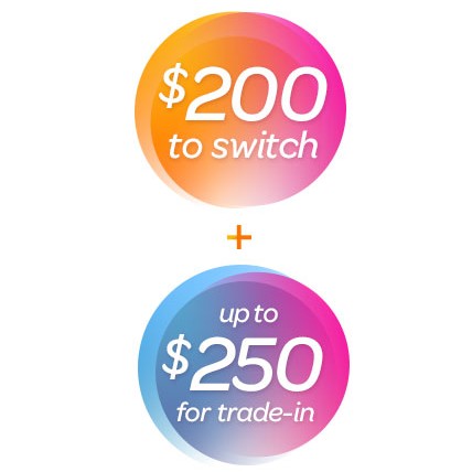 AT&T-Switch to AT&T and get up to $450！