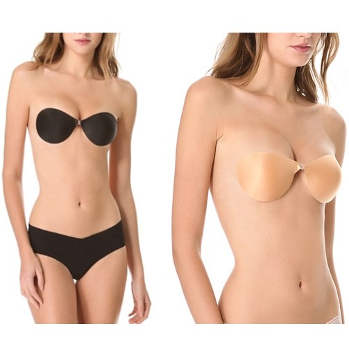 Groupon-only $19.99 2-Pack of Strapless Backless Silicone Adhesive Bras