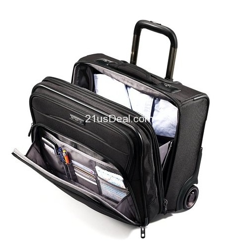 史低价！Samsonite新秀丽 Dkx 2.0横式公务拉杆箱/登机行李箱，原价$300.00，现仅售$88.99，免运费。或仅售$71.19