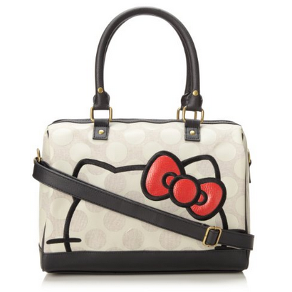 Hello Kitty Hello Kitty Polka Dot Duffle Top Handle Bag $56.39(30%off)