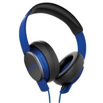Sol Republic 601-36 头戴式耳机 三键控制+麦克风 炫蓝色，原价$199.99，现仅$136.49免运费！