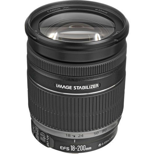 Canon EF-S 18-200mm f/3.5-5.6 IS Autofocus Lens, only $389.99, free shipping